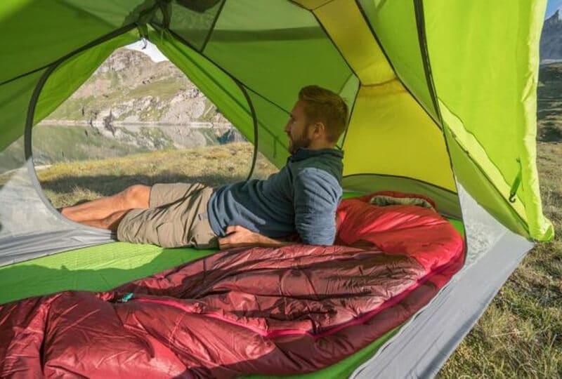 comfy camping bed