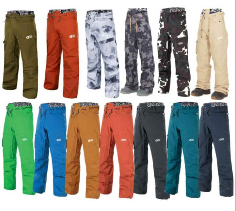 Types of Snowboard Pants