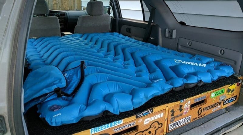 sleeping pad - best comfortable car camping sleeping pad for two
