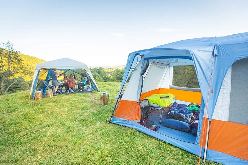 what camping tent is best for a large group