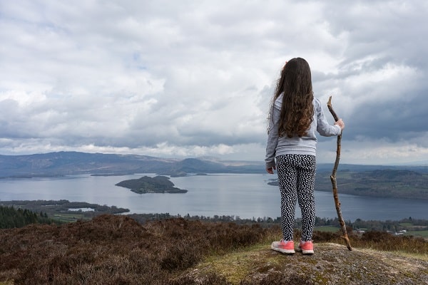 bring kids close to nature in Scotland