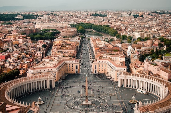 rome italy st peters basilica vatican city
